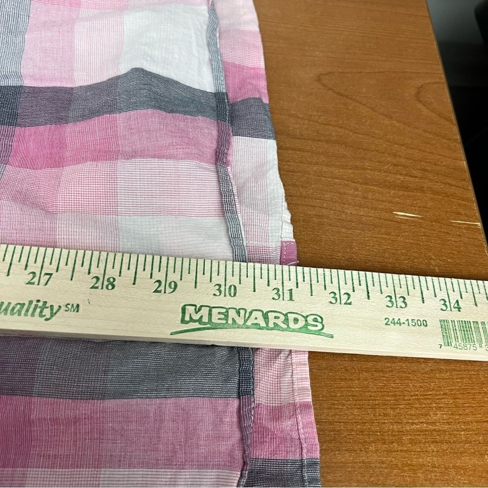 Columbia, men’s size 2X, long sleeve, button front, Plaid, adjustable sleeves - Picture 7 of 8